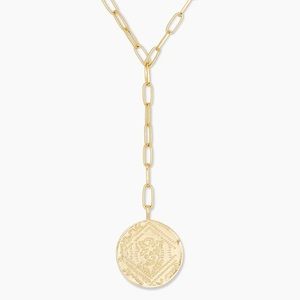 Gorjana Ana Coin Lariat Necklace